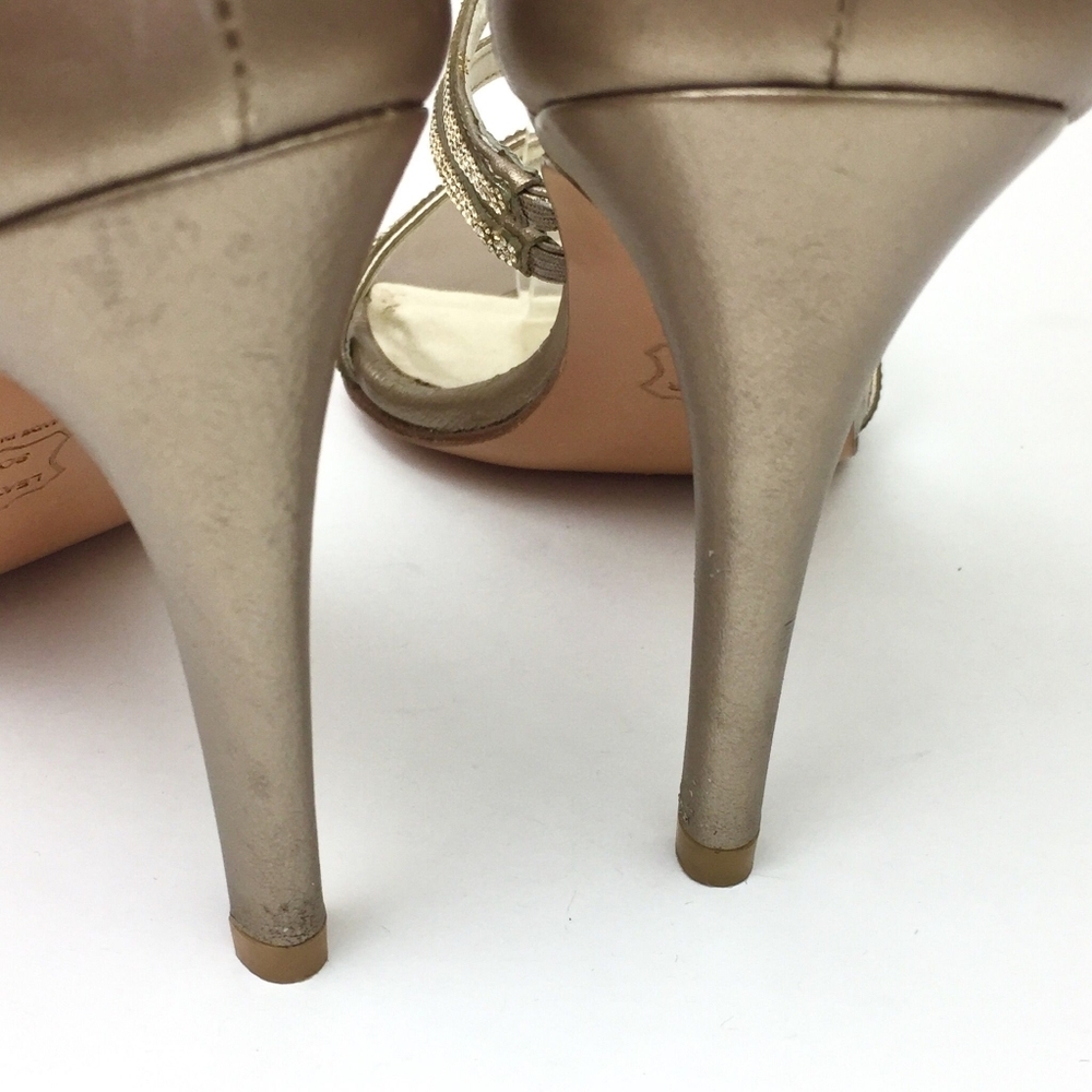 Stuart Weitzman Stops Traffic Crystal  sandals sz - Picture 14 of 15